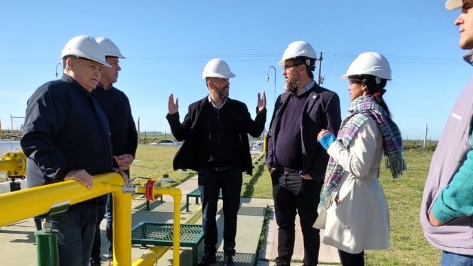 El gobierno provincial inauguró la obra de gas en Claraz