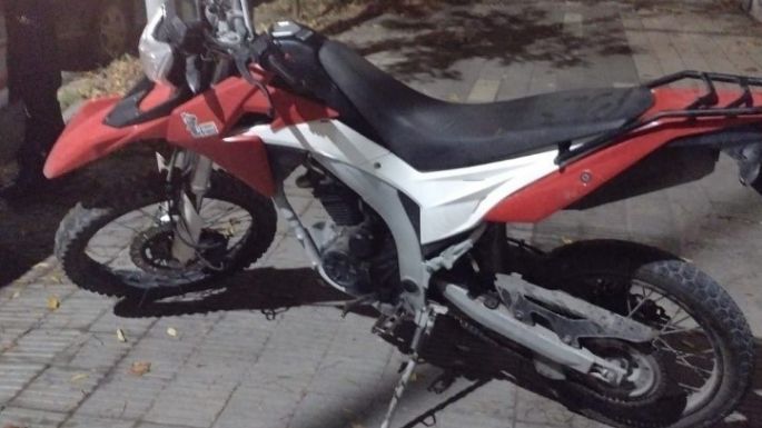 Robaron una moto en Lobería, vinieron a Necochea y los detuvieron tras una peligrosa persecución