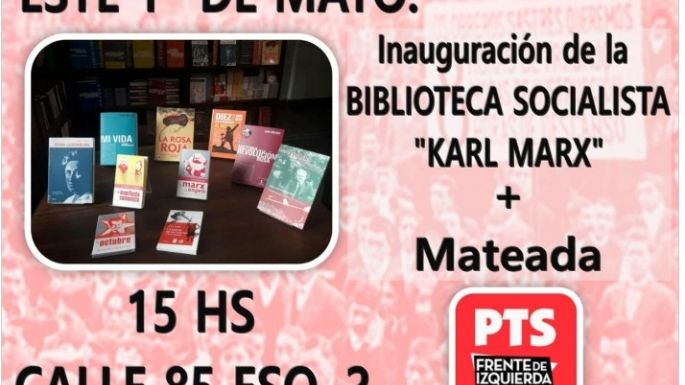 Inauguran la primera Biblioteca Socialista de Necochea