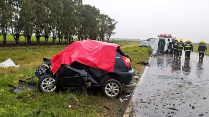 Trágico accidente en la Ruta 35 deja dos jugadoras de hockey fallecidas y dos personas hospitalizadas