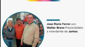 El precandidato radical Walter Bravo recoge apoyos entre comerciantes en Quequén
