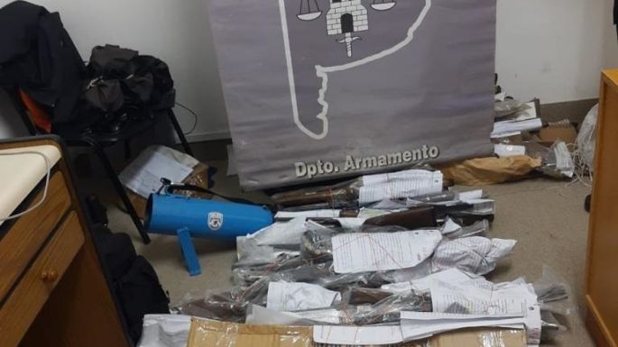 Entregaron armas de fuego incautadas en Necochea para su destrucción