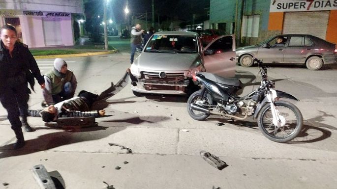 Motociclista gravemente herido tras picadas ilegales en las que participaron más de 30 motos