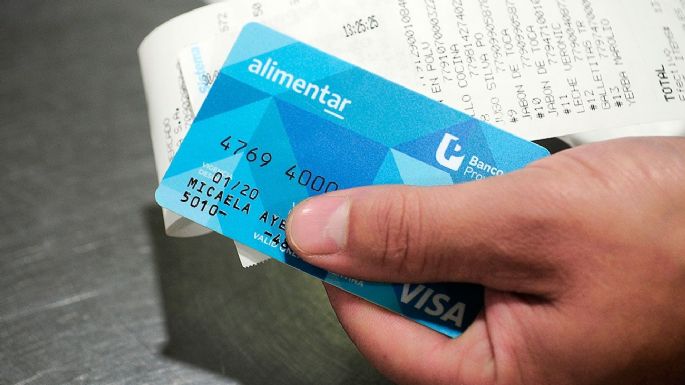 A partir de mayo, el monto de la Tarjeta Alimentar se incrementa en un 35%