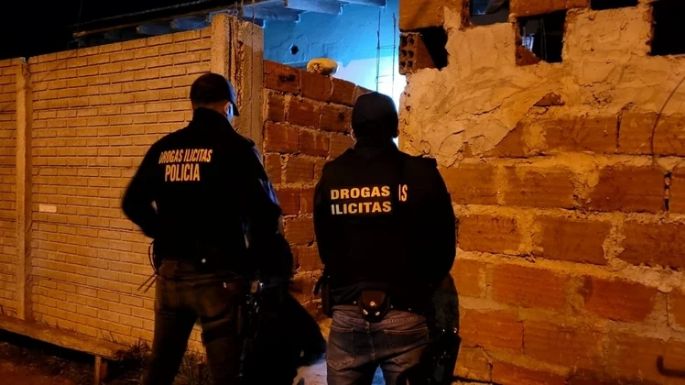 En un operativo con drones, desarticularon un bunker narco en Mar del Plata