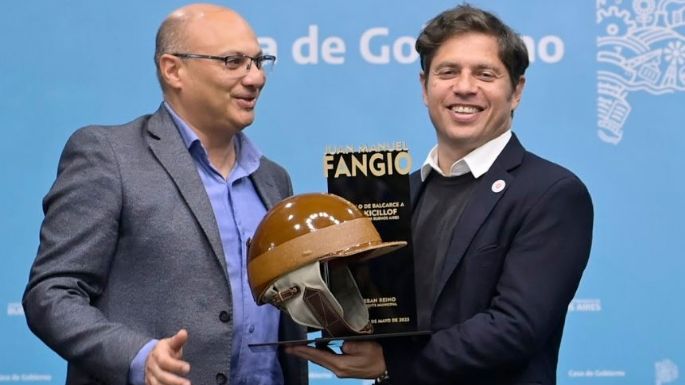 Kicillof suscribió un convenio para reacondicionar el autódromo Juan Manuel Fangio de Balcarce