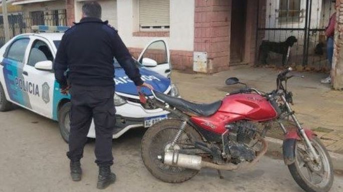 Recuperó su moto que había sido robada: La vio en la calle conducida por un adolescente