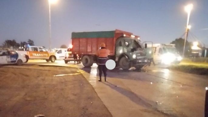 Un transportista necochense murió tras un choque entre dos camiones