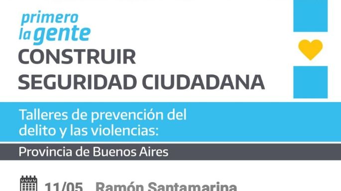 Llega esta semana a Necochea el programa nacional Construir Seguridad Ciudadana