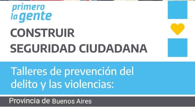 Llega esta semana a Necochea el programa nacional Construir Seguridad Ciudadana