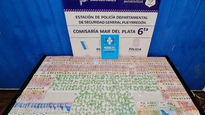 Un menor de edad fue detenido con 300 bolsas de cocaína en Mar del Plata