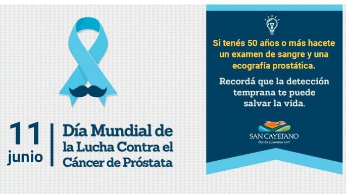 Campaña preventiva de cáncer de próstata en San Cayetano