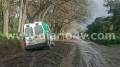 Una ambulancia quedó varada en un barrial intransitable: Los vecinos exigen respuesta de la Municipalidad