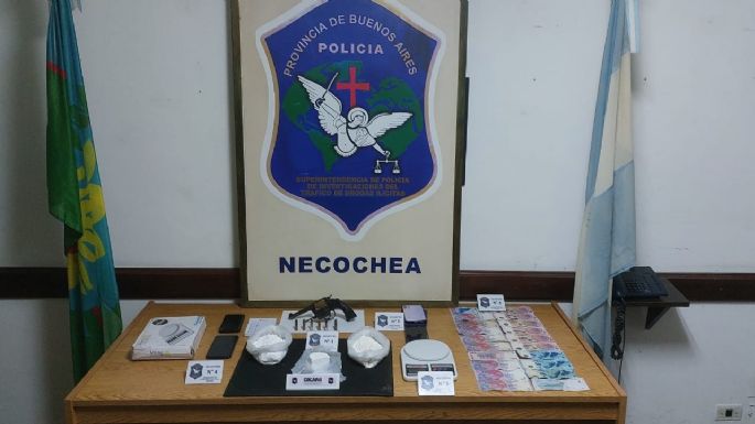 Detuvieron a dos personas intentando ingresar cocaína a Necochea