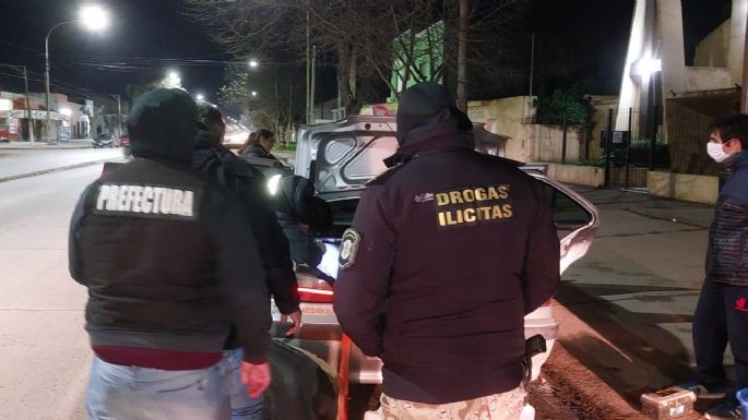 Detuvieron a dos personas intentando ingresar cocaína a Necochea