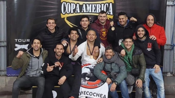 Jiu Jitsu Club Necochea logró grandes resultados en la Copa América