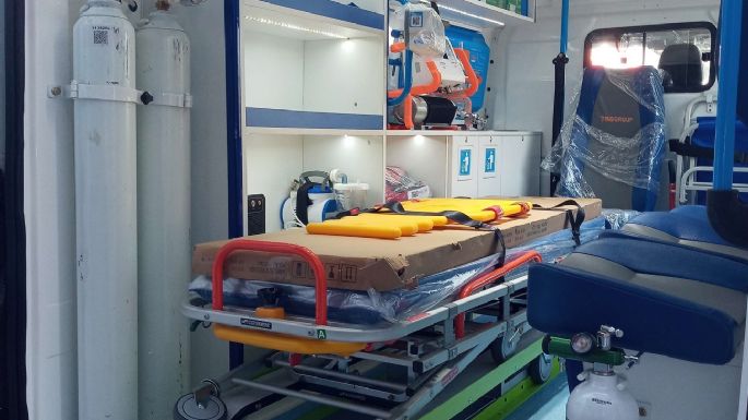 Lobería adquiere una nueva ambulancia equipada para emergencias y traslados