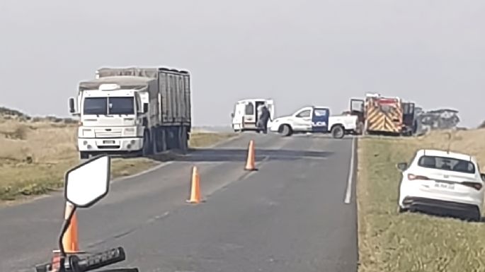 Choque frontal en la Ruta 86: Hay 5 heridos y uno de gravedad