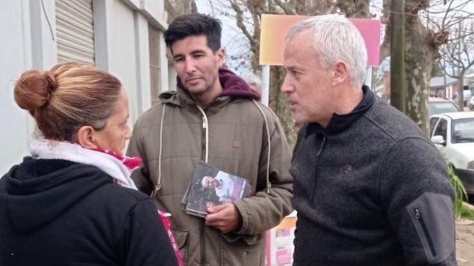 Martín Migueles de recorrida por los barrios: “Lo más importante para nosotros es poder escuchar a la gente”