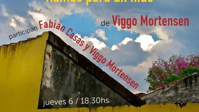 Viggo Mortensen presentará un libro de poemas en Bahía Blanca