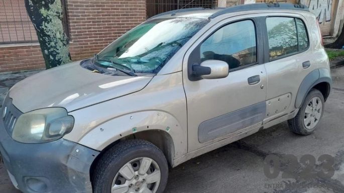 Le tirotearon el auto a un dirigente de la UTA en Mar del Plata