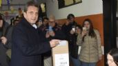 Sergio Massa fue el primer candidato a Presidente en votar