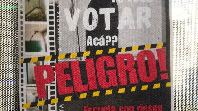 La Plata: Los votantes de una escuela fueron trasladados a otra institución por peligro de derrumbe