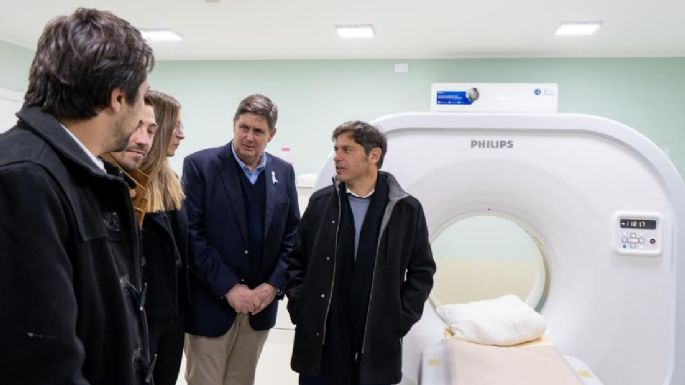 Gargaglione y Kicillof inauguraron el Centro de Diagnóstico por Imágenes de San Cayetano