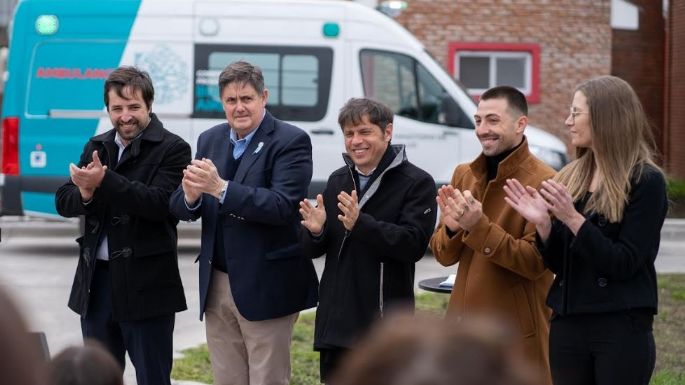 Gargaglione y Kicillof inauguraron el Centro de Diagnóstico por Imágenes de San Cayetano