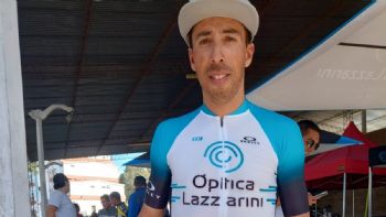 El ciclista necochense Claudio Martínez se consagró campeón argentino