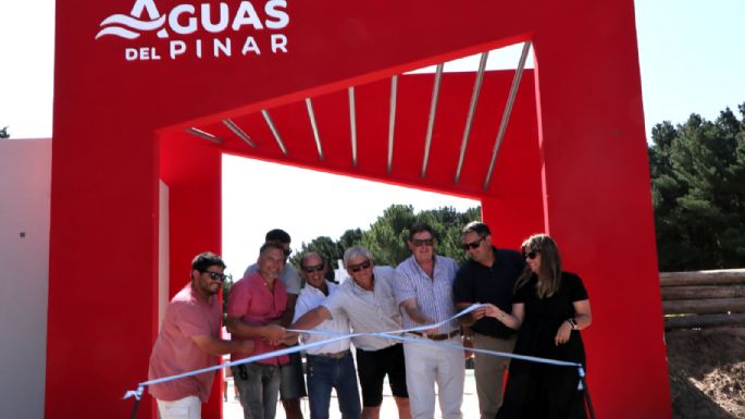 Exitosa inauguración del complejo Aguas del Pinar en Balneario San Cayetano