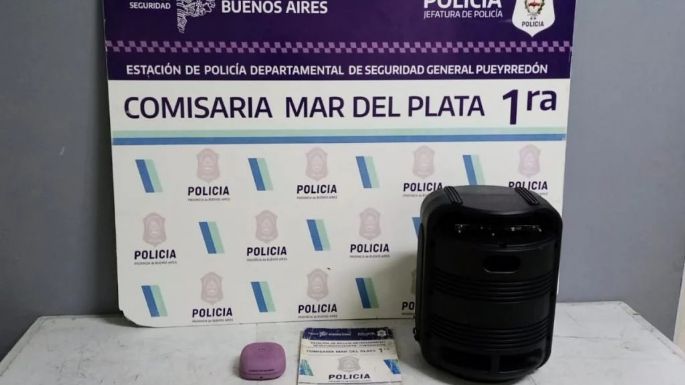 Mar del Plata: Una turista le pegó con un parlante en la cabeza a un comerciante