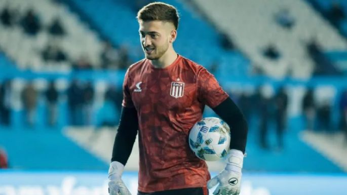 La foto viral de la familia de Juan Pablo Zozaya en el debut del necochense en Estudiantes