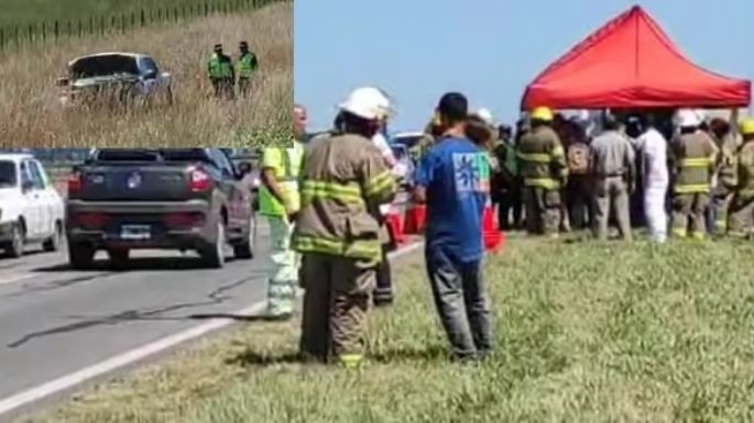 Accidente fatal en Ruta 226: Un hombre murió tras chocar su camioneta contra un colectivo