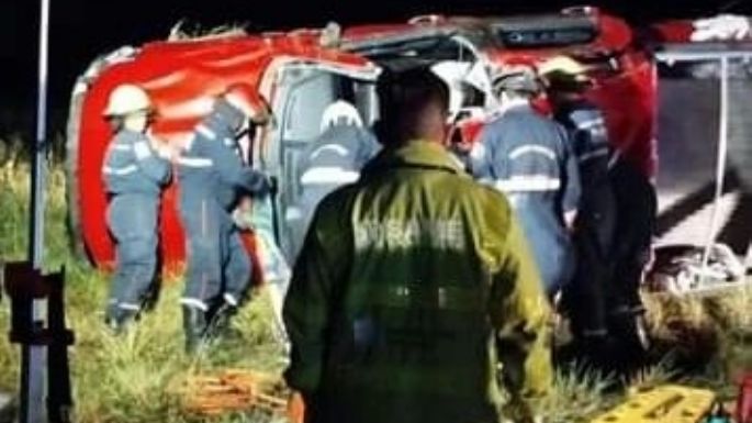 Despiste y vuelco en la Ruta 228: Una nena de 8 años murió en el accidente