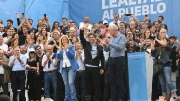 Kicillof en el Día de la Lealtad: “Unidad, unidad y unidad”, en un mensaje claro hacia Cristina Fernández