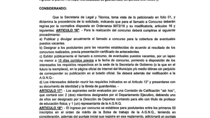 Convocatoria para el verano: ¿Cuáles son las pruebas que tienen que pasar los Guardavidas para ganarse un puesto?