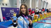 Foto ilustrativa de la nota titulada Guadalupe Angiolini brilla en Bahréin: Medalla de bronce en los 50 metros mariposa