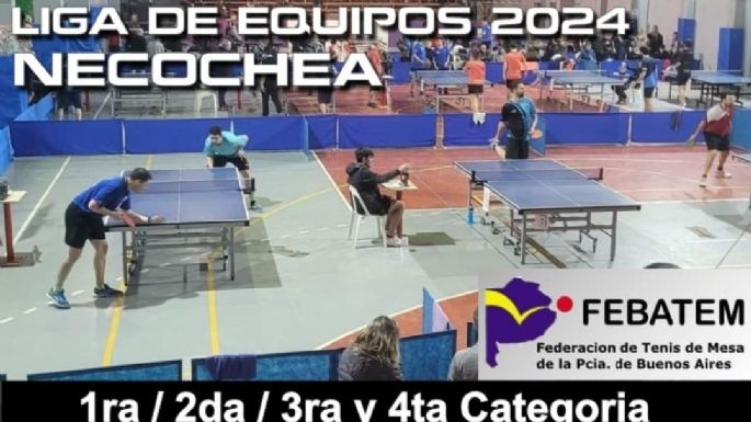 Nueva fecha del provincial de tenis de mesa en el Polideportivo