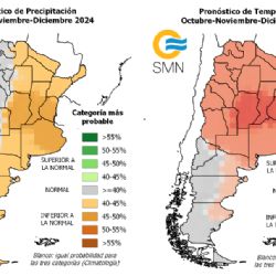 El SMN anticipa un trimestre con lluvias inferiores y temperaturas elevadas en la Provincia