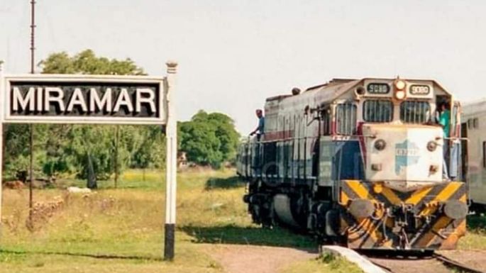 Miramar reclama por la reactivación de su línea de trenes