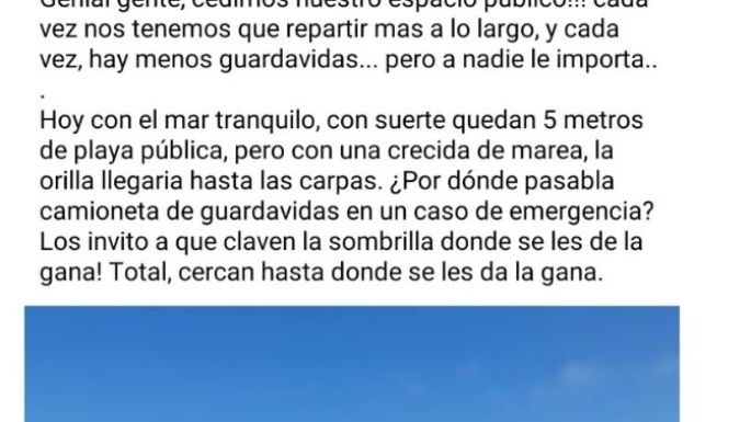 Quequén: Privatizaron una playa y expulsan a los vecinos que la usaron toda la vida