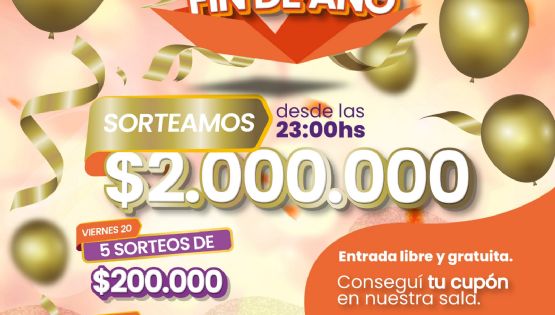 Bingo Golden Palace cierra el 2024 con sorteos millonarios y espectáculos en vivo