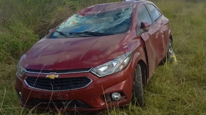 Loberenses viajaban a ver el partido de Boca y sufrieron un vuelco en la Ruta 29