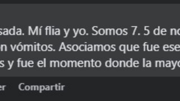 Vómitos, diarreas y varios internados: Los relatos de los clientes del Parador Corona