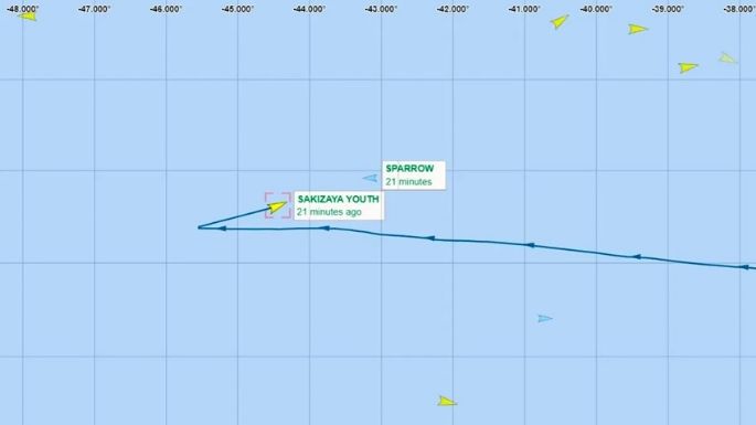 Rescataron un navegante solitario de un velero que participaba de una regata internacional y lo llevaron a Puerto Quequén