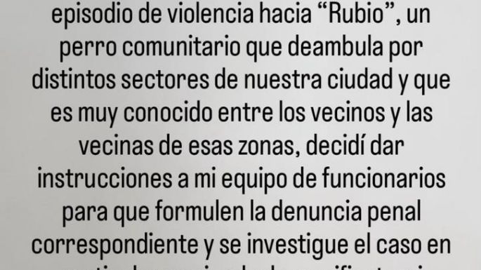 Acá hay perro encerrado: El escándalo innecesario al que se subió el intendente Arturo Rojas