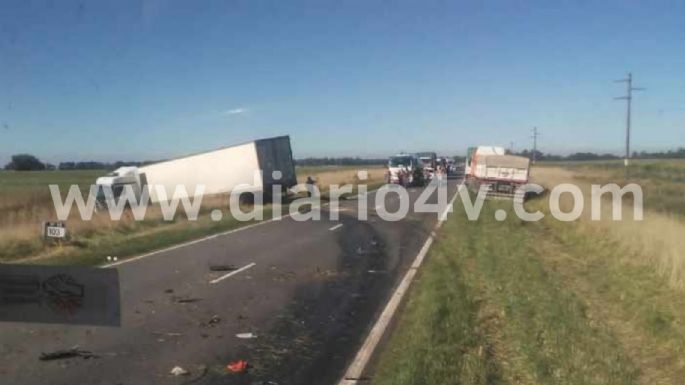 Tragedia en la Ruta 88: Tres personas murieron en un choque frontal entre un auto y un camión