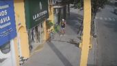 Entró a comprar pan y en un segundo le robaron la bicicleta