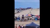 Video: Una moto y un cuatriciclo despistaron en plena competencia del Enduro del Verano y embistieron a los espectadores